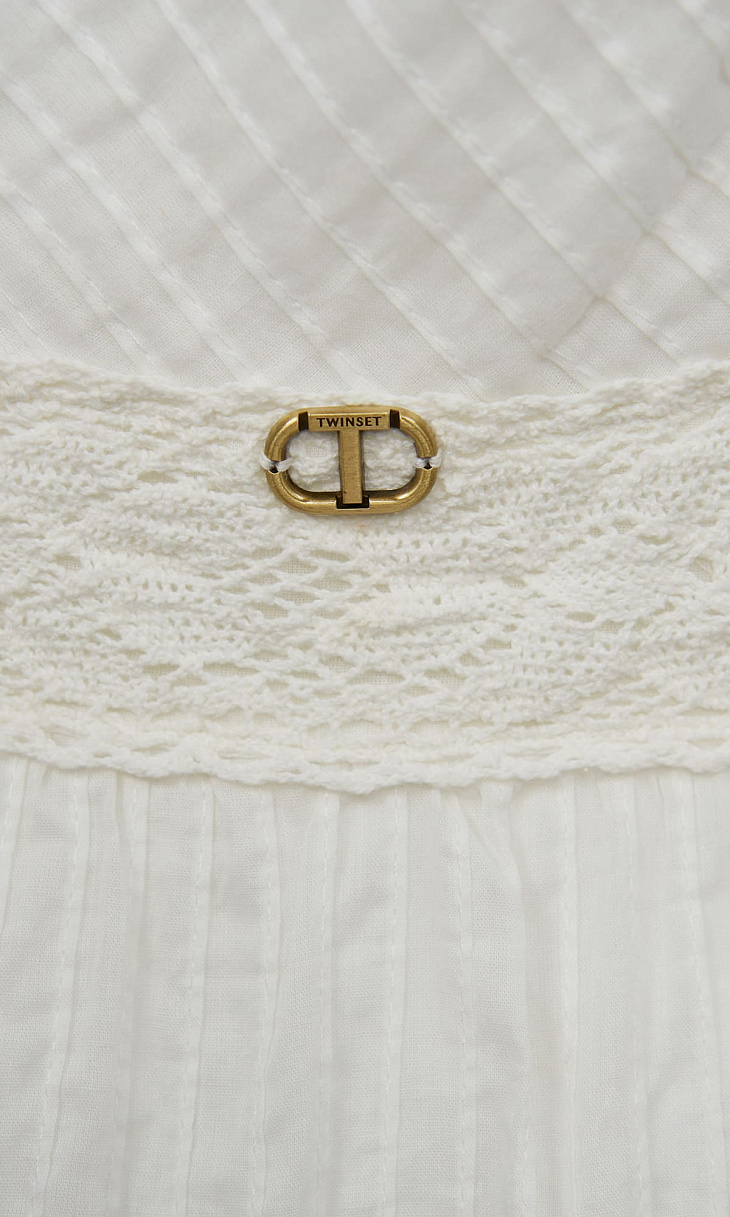 TWINSET: Платье с воланами