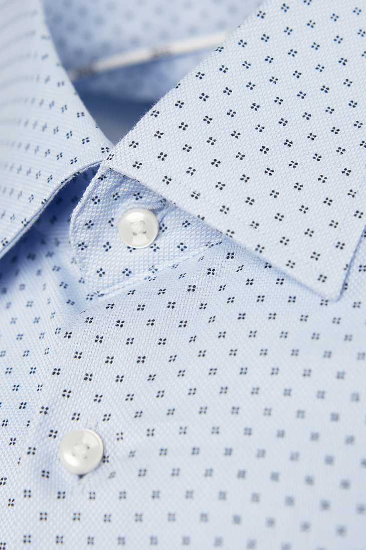 HUGO BOSS: Рубашка из хлопка