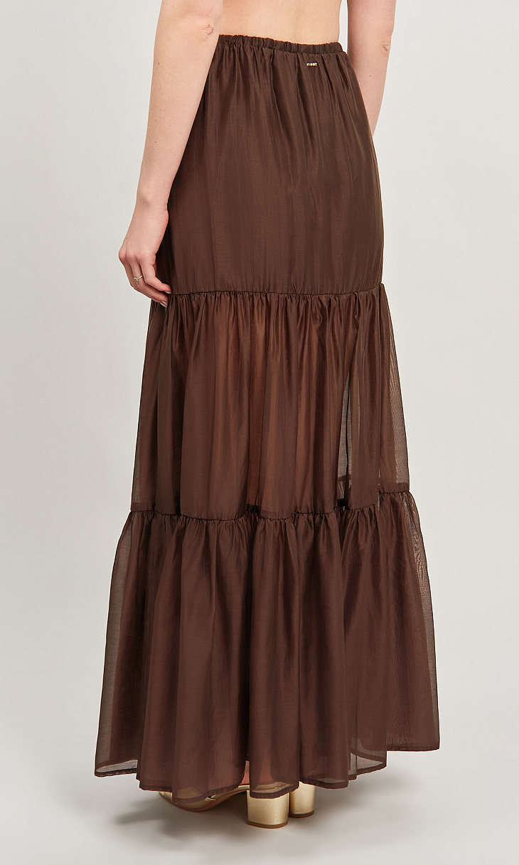 TWINSET: Юбка с воланами