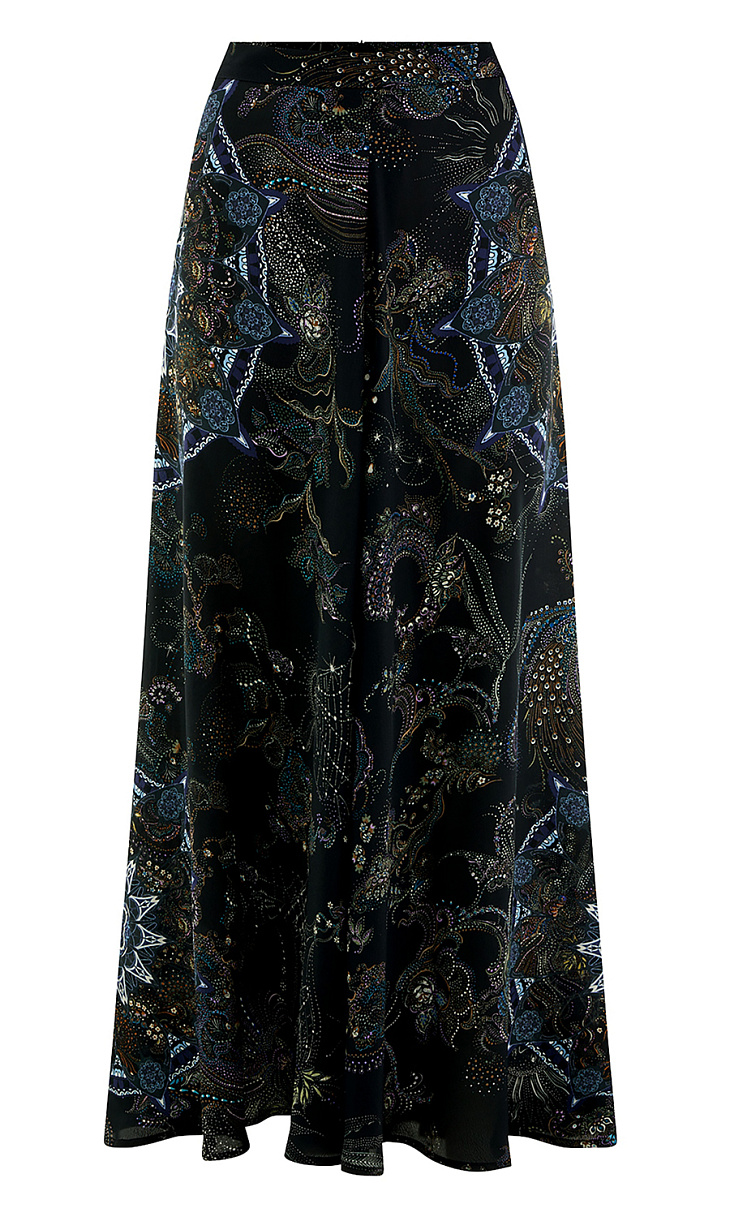 RIANI: Юбка с принтом