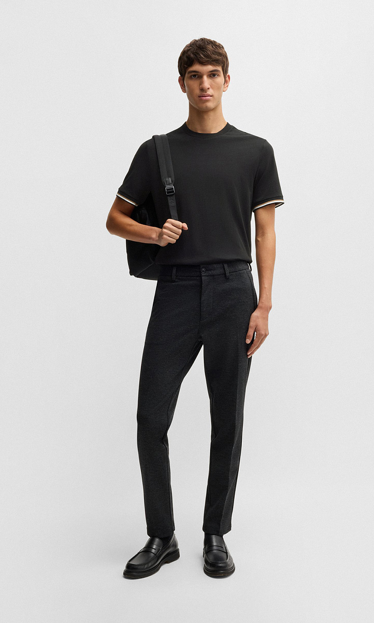 HUGO BOSS: Футболка из хлопка