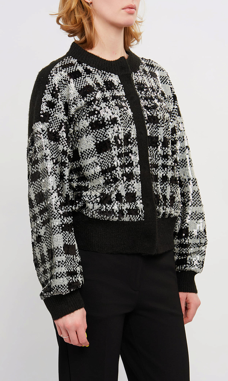 TWINSET: Кардиган с пайетками