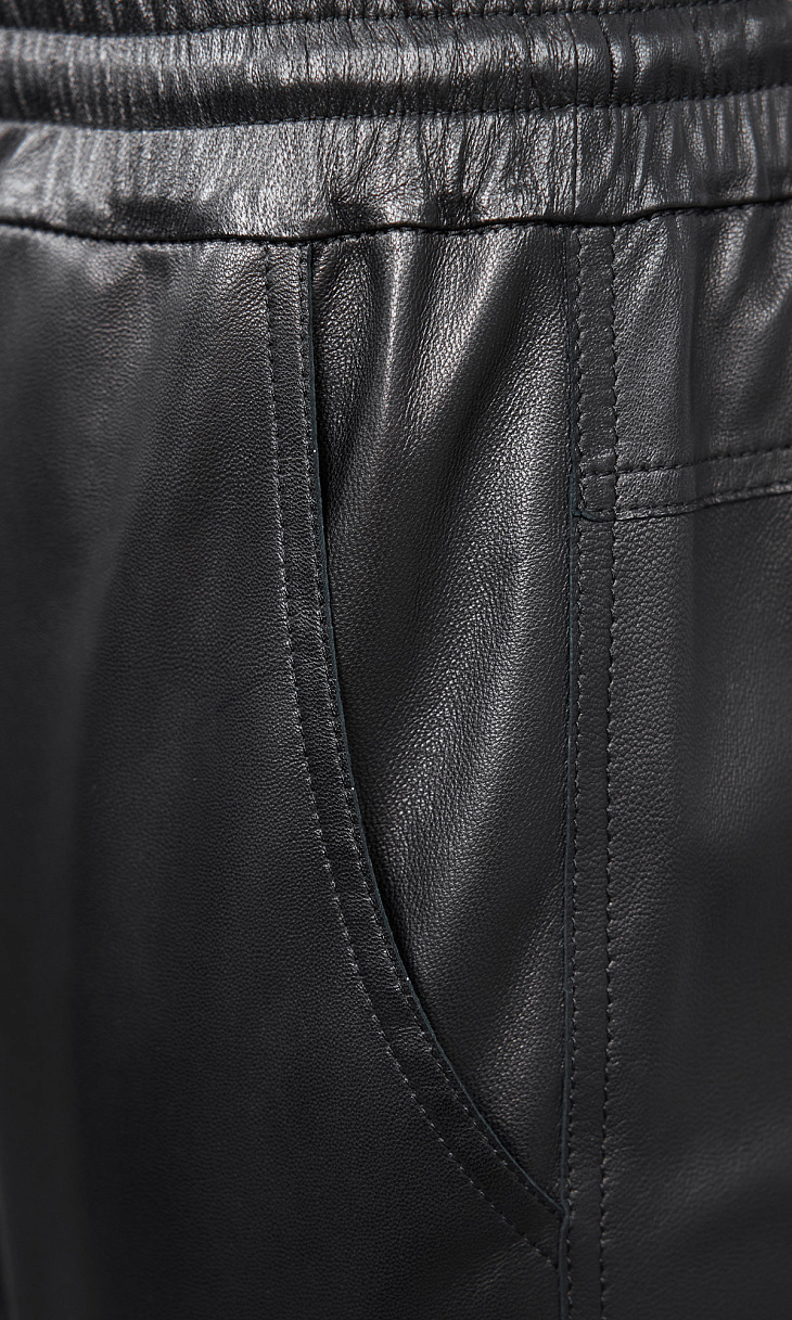 MARION FASHION: Брюки из кожи