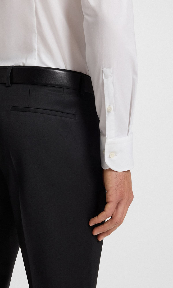 HUGO BOSS: Приталенная рубашка