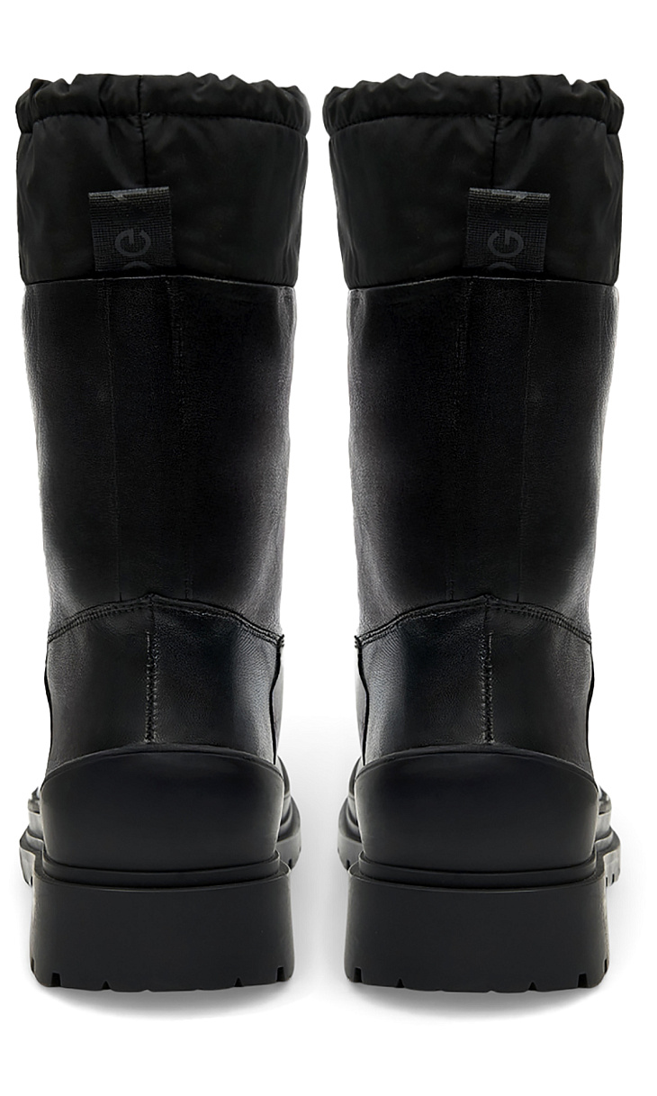 BOGNER: Сапоги из кожи и текстиля