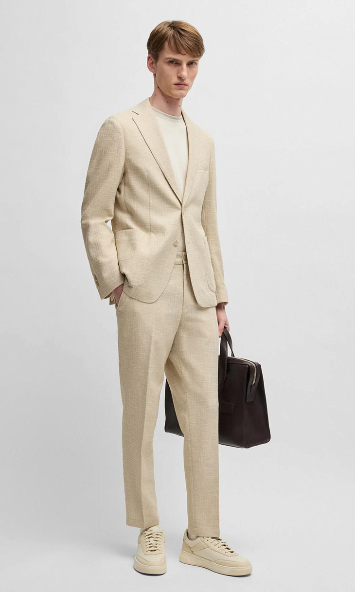 HUGO BOSS: Футболка из хлопка