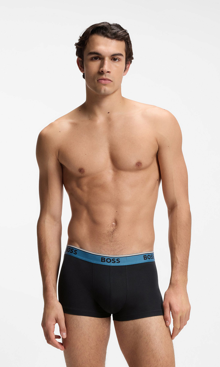 HUGO BOSS: Комплект трусов из хлопка