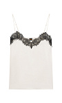 HUGO BOSS: Топ с кружевом