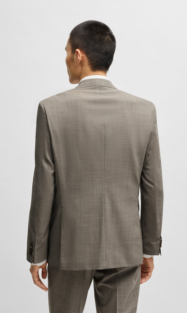 HUGO BOSS: Костюм в клетку