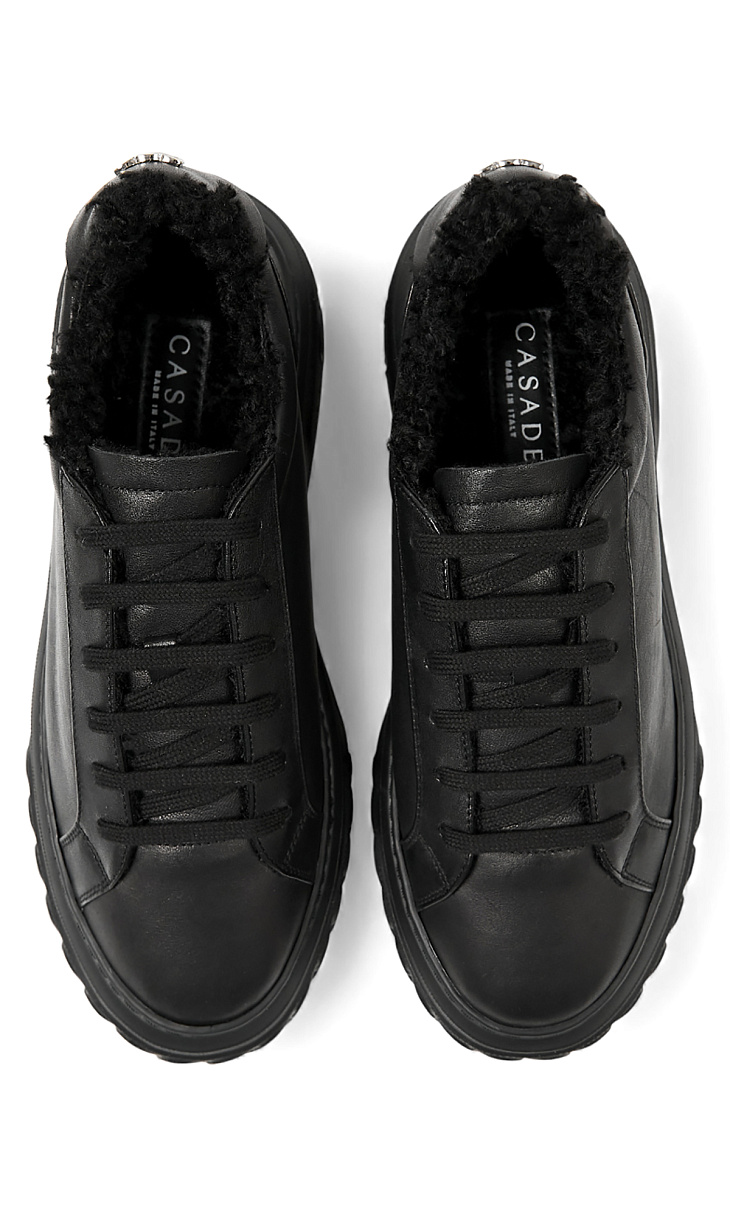 CASADEI: Кеды с мехом
