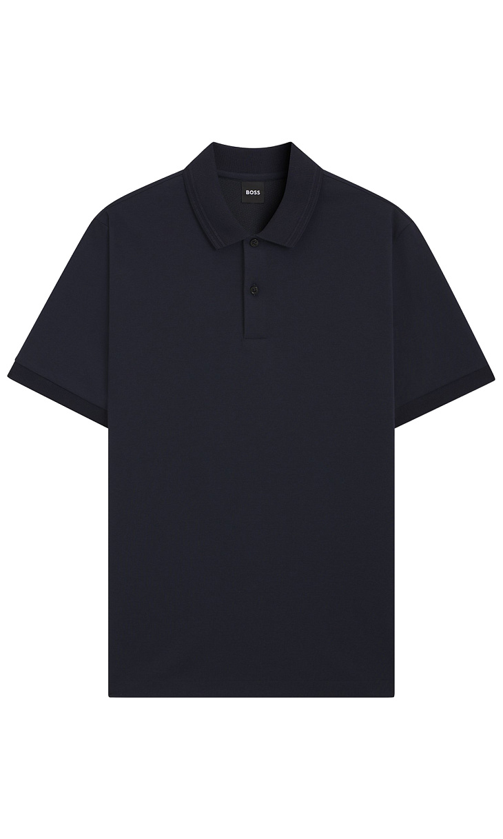HUGO BOSS: Поло из хлопка