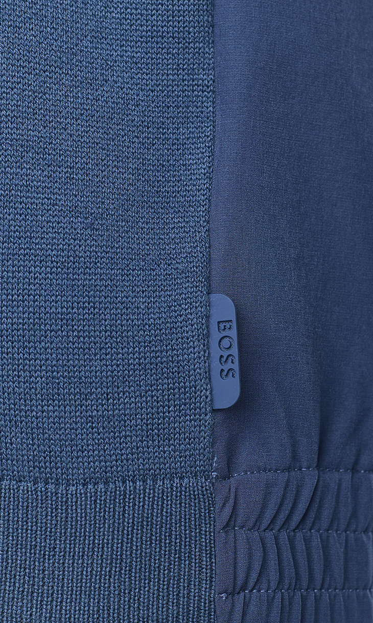 HUGO BOSS: Джемпер с молнией