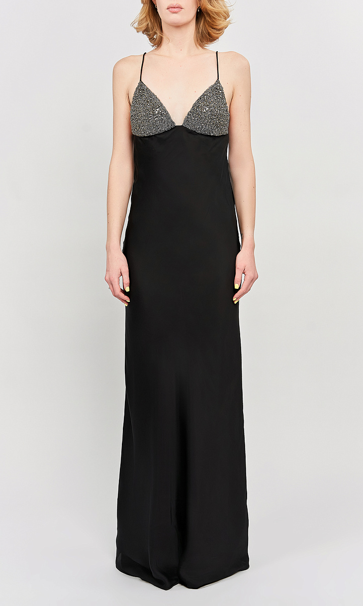 TWINSET: Атласное платье