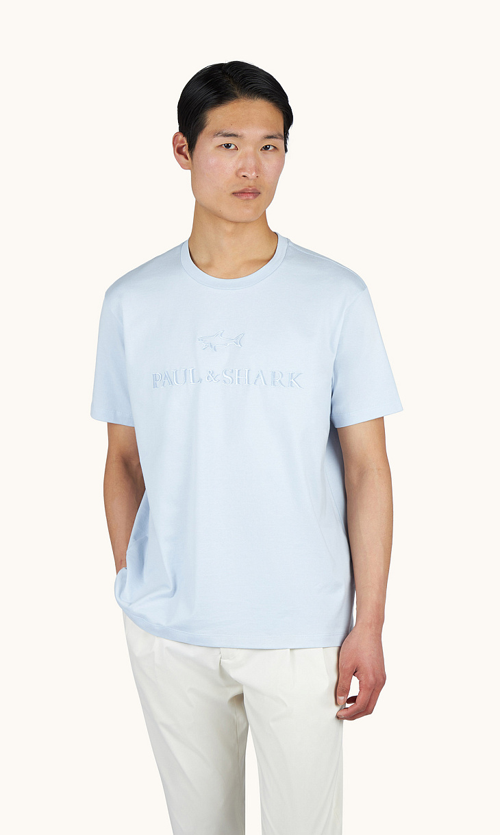 Paul Shark: Футболка с вышивкой