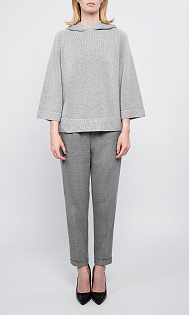 Пуловер из кашемира и шелка