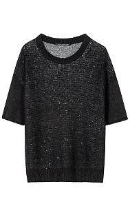 Пуловер с пайетками