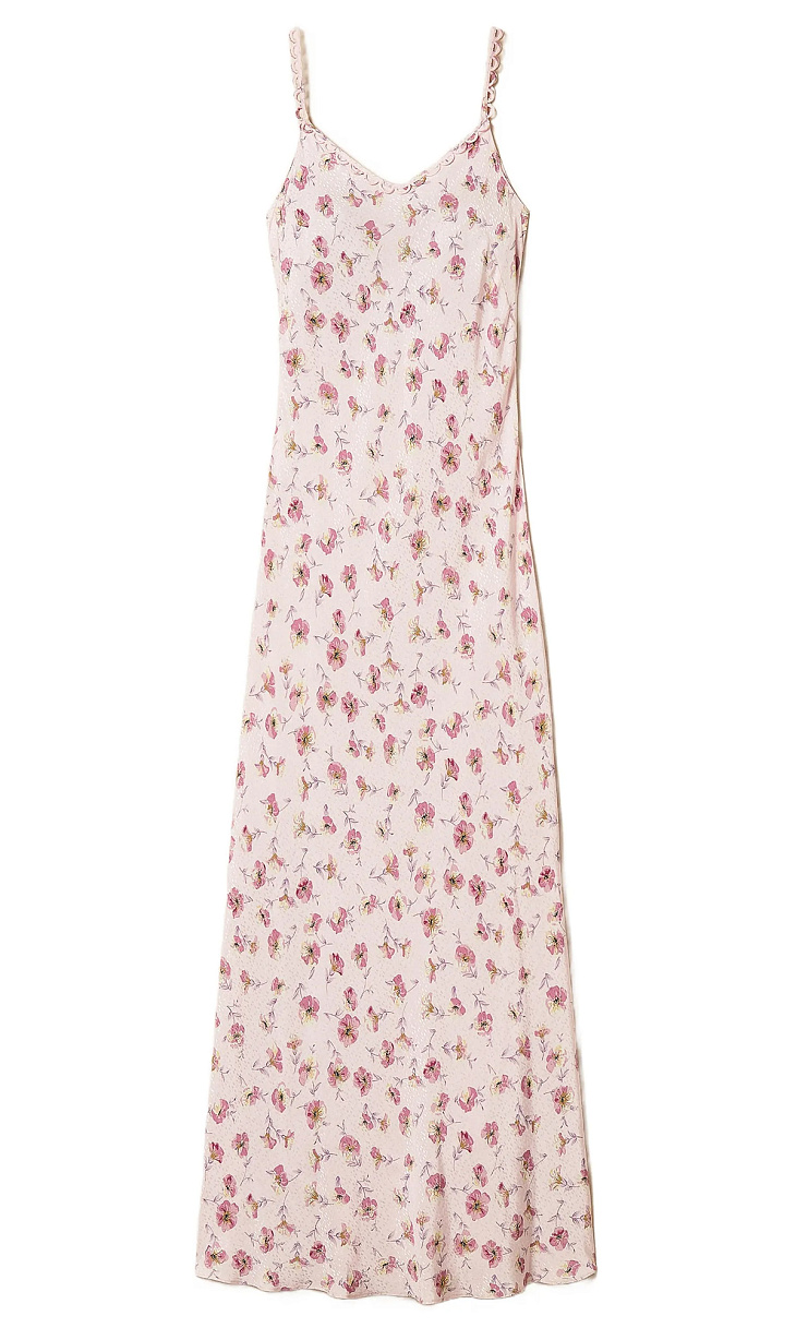 TWINSET: Платье с принтом