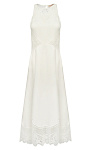 TWINSET: Платье с кружевом