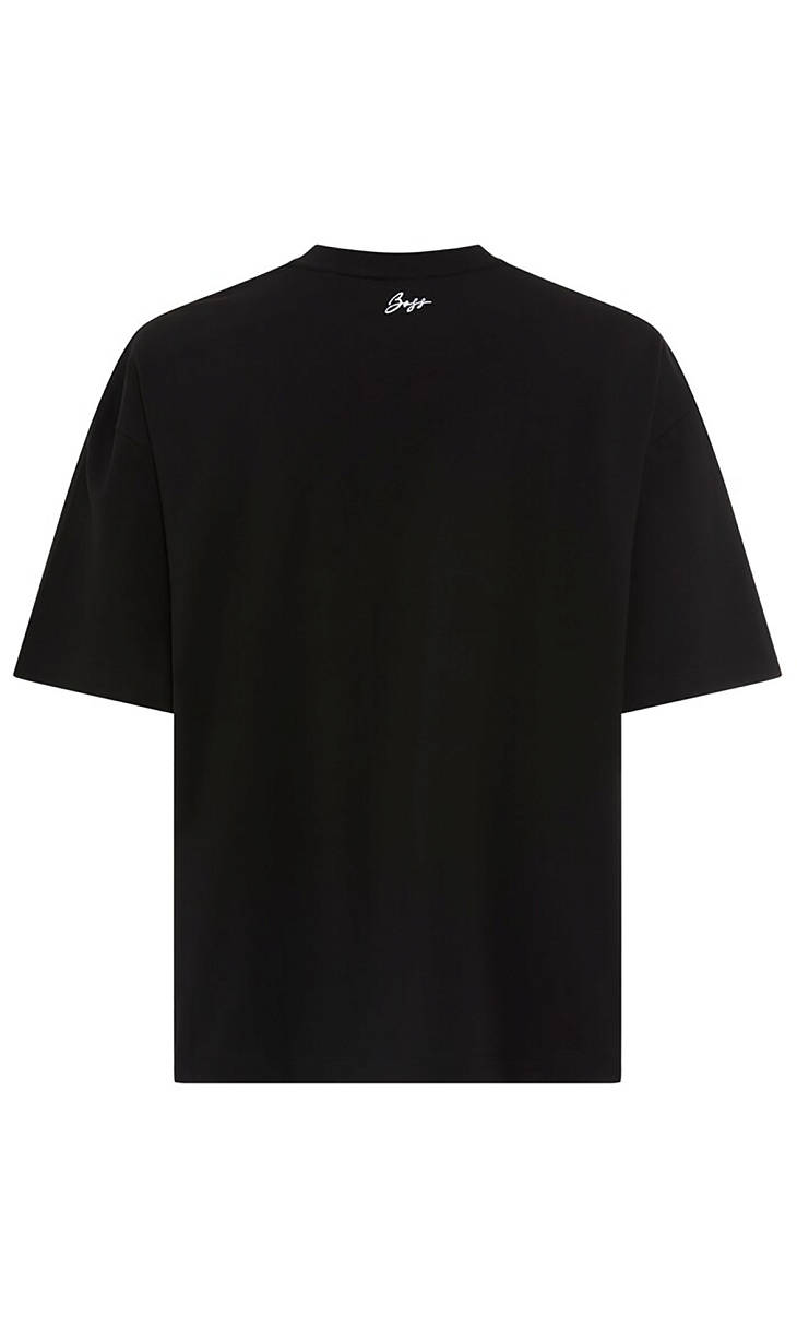 HUGO BOSS: Футболка с принтом