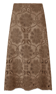Юбка с вышивкой