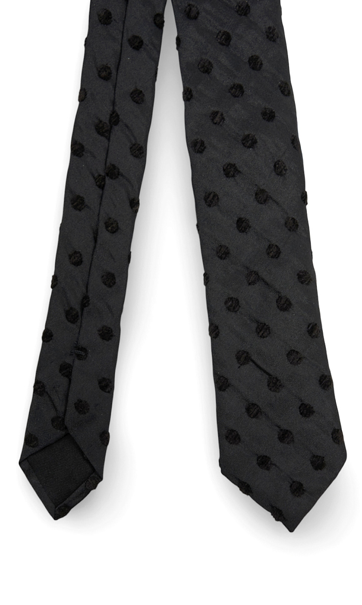 HUGO BOSS: Галстук с жаккардовым узором
