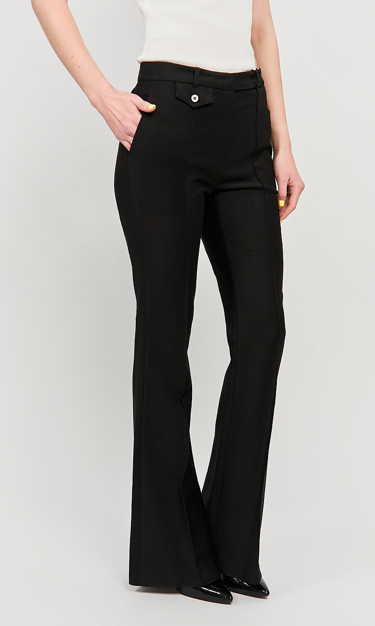 TWINSET: Брюки клеш