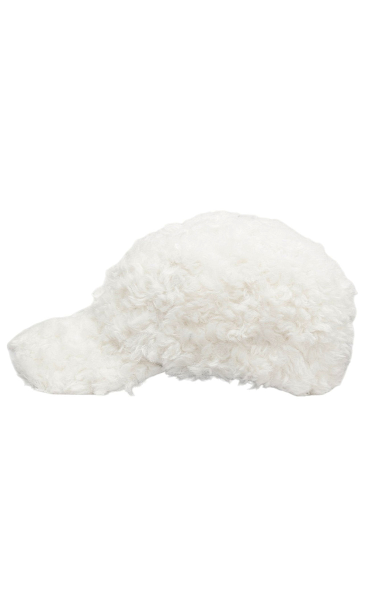 HUGO BOSS: Плюшевая кепка с логотипом