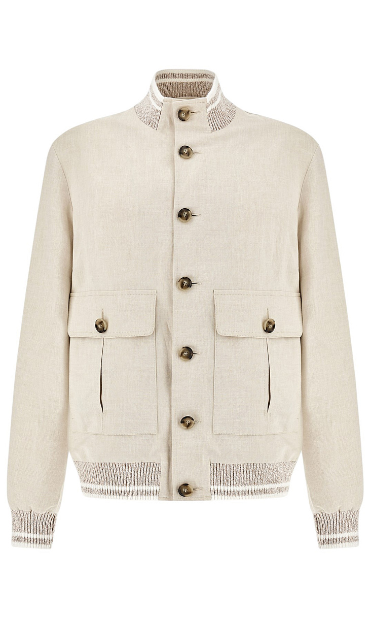 Paul Shark: Куртка из льна и хлопка