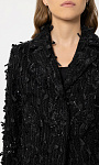 LUISA CERANO: Жакет с бисером и пайетками