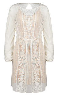 Платье с бисером и пайетками