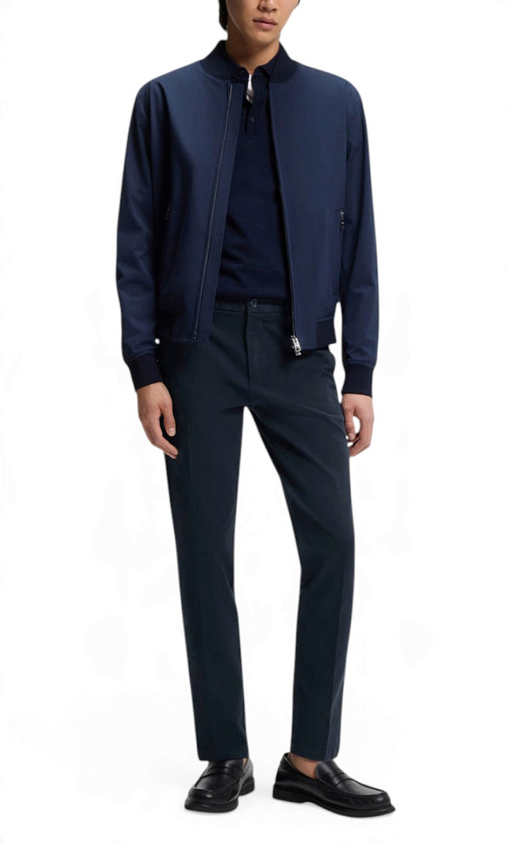 HUGO BOSS: Зауженные брюки