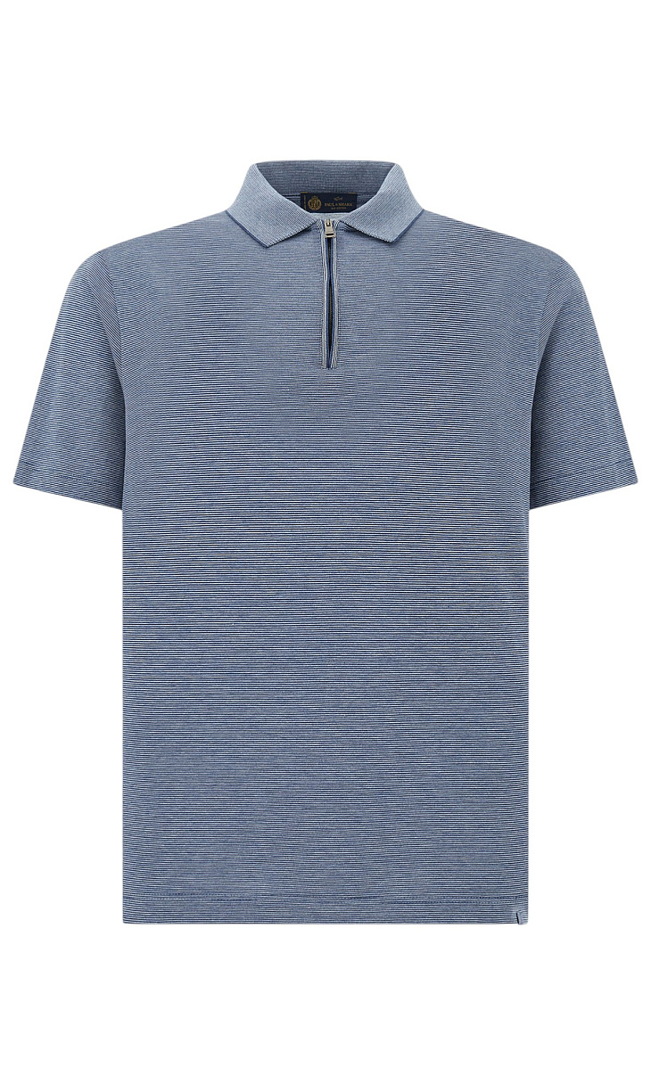 Paul Shark: Поло из хлопка и шелка