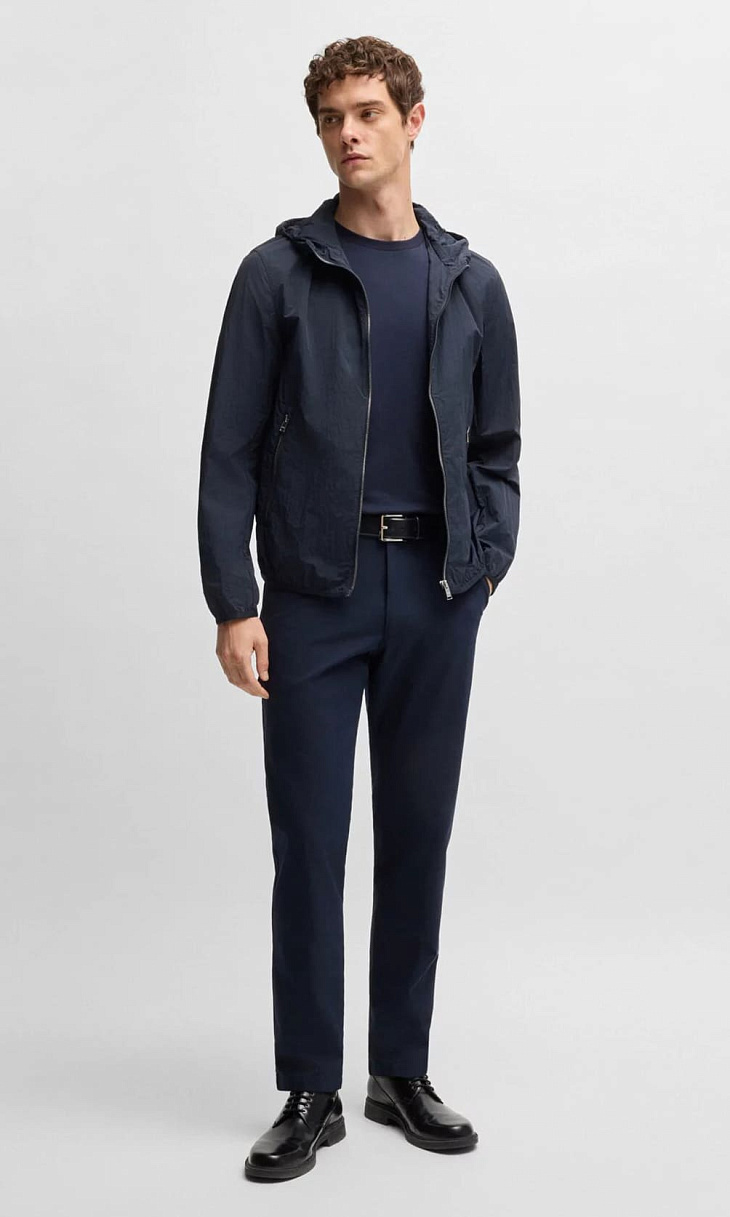 HUGO BOSS: Куртка с капюшоном