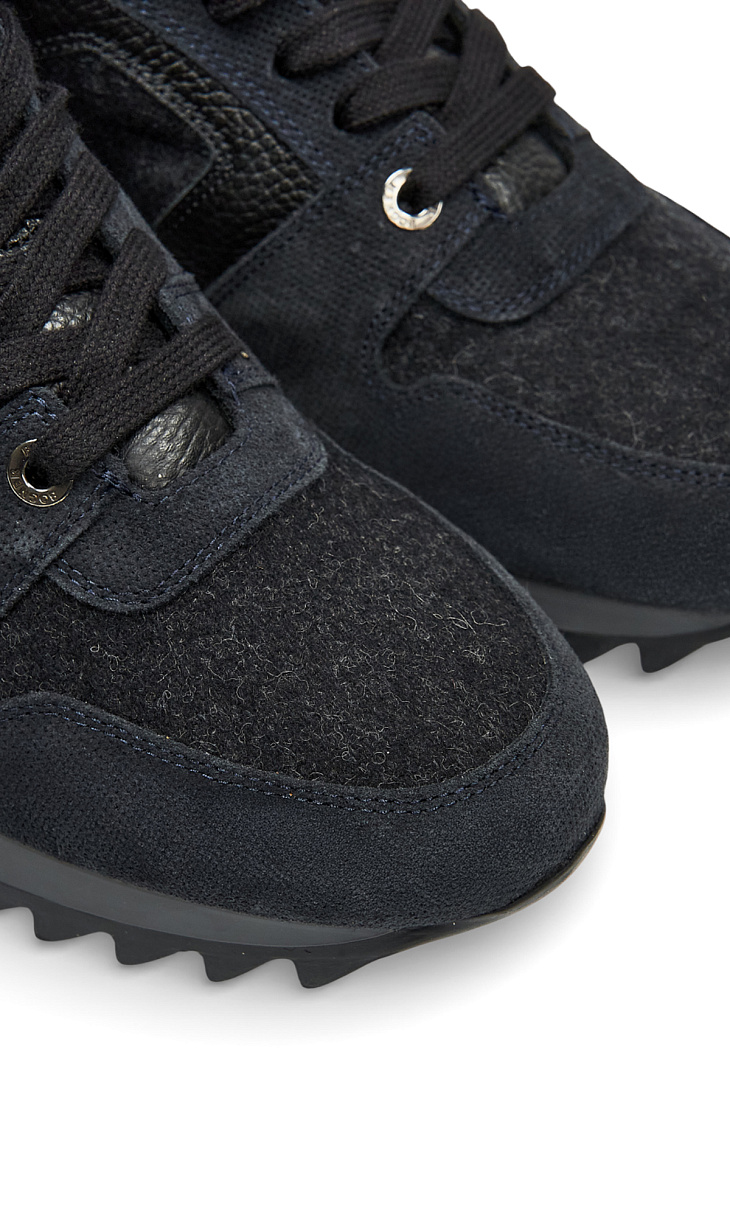 BOGNER: Кроссовки с мехом