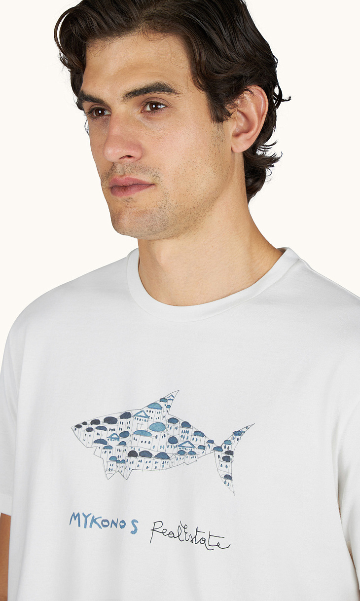 Paul Shark: Футболка с принтом