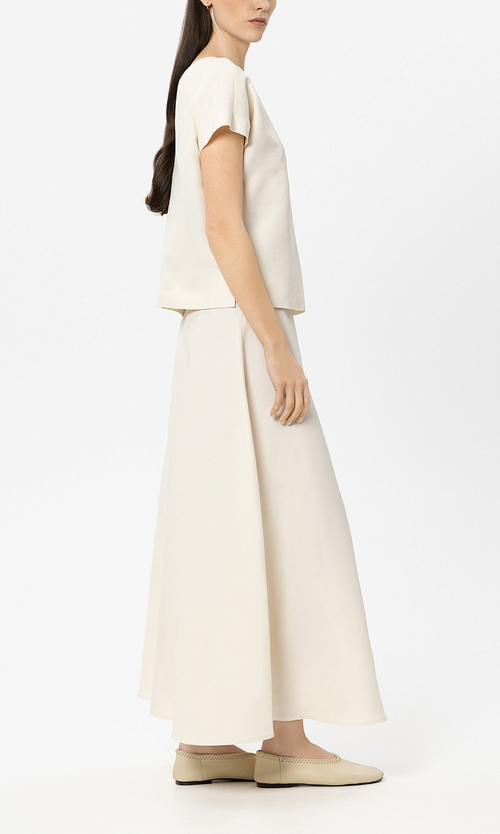 LUISA CERANO: Юбка из льна