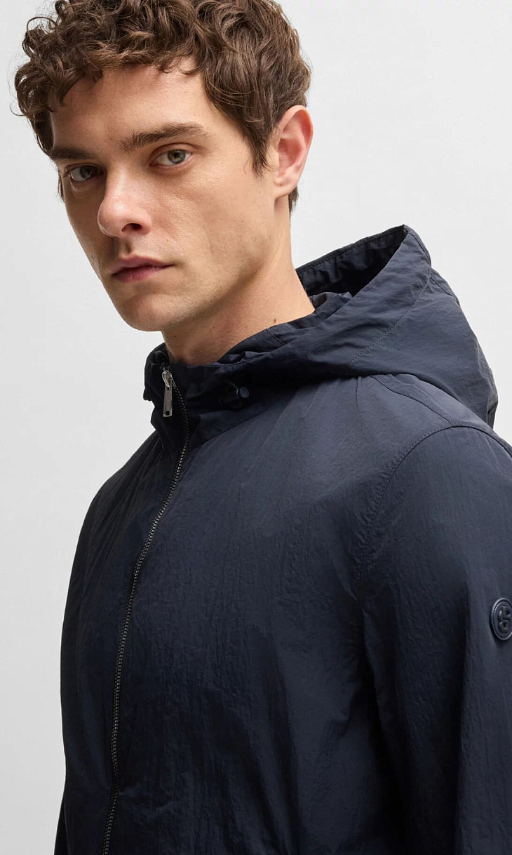 HUGO BOSS: Куртка с капюшоном