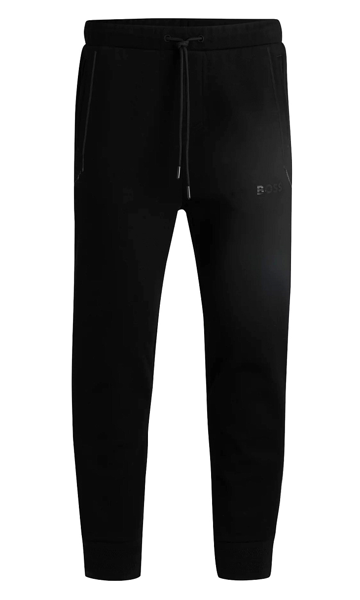 HUGO BOSS: Брюки-джоггеры из хлопка