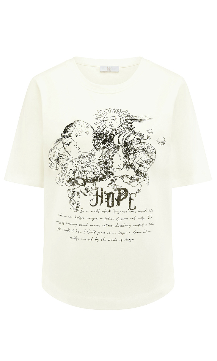 RIANI: Футболка с принтом