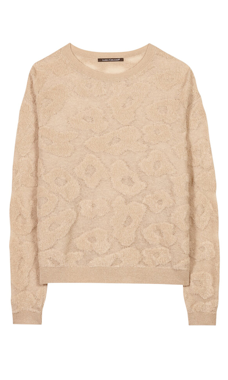 LUISA CERANO: Пуловер с рисунком