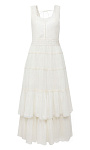 TWINSET: Платье с воланами
