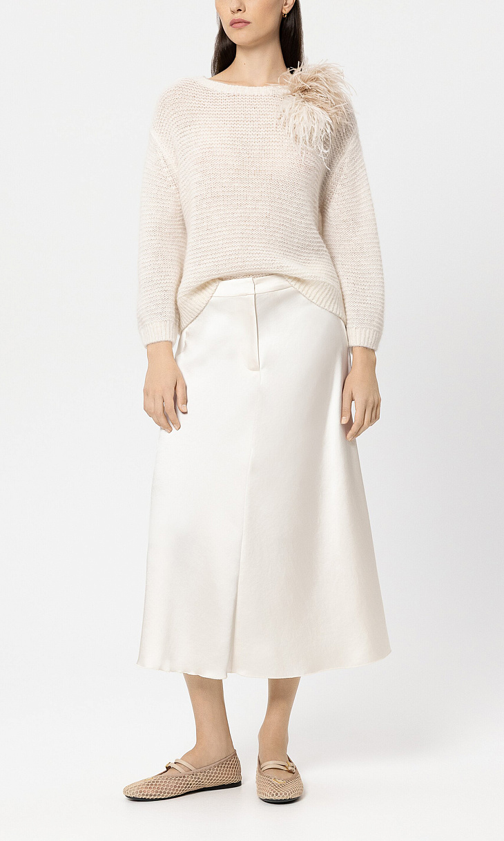 LUISA CERANO: Атласная юбка