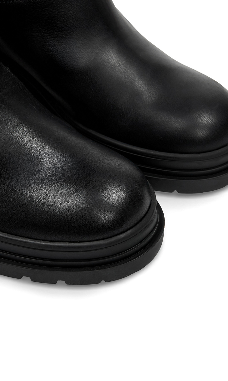 BOGNER: Сапоги из кожи и текстиля