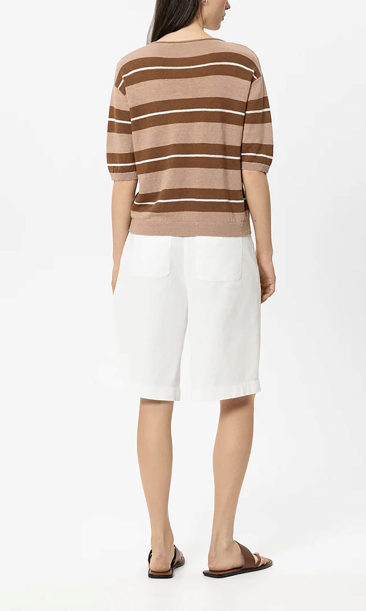 LUISA CERANO: Шорты-бермуды из льна