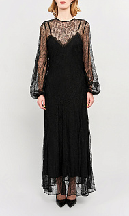 Платье с кружевом