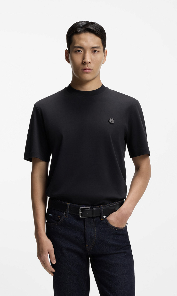 HUGO BOSS: Футболка с логотипом