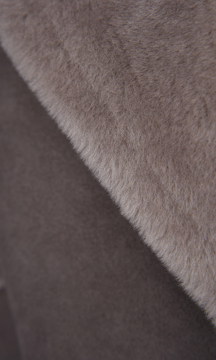 MARION FASHION: Дубленка с карманами