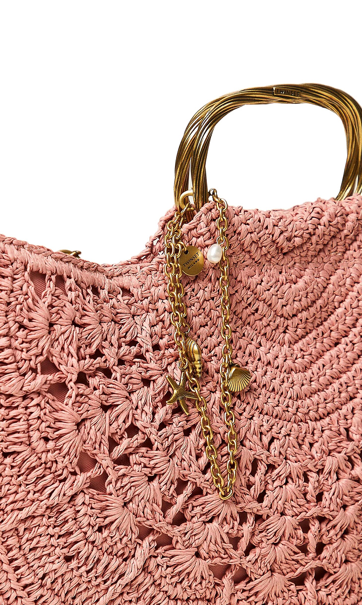 TWINSET: Сумка из рафии