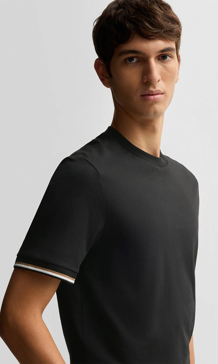 HUGO BOSS: Футболка из хлопка
