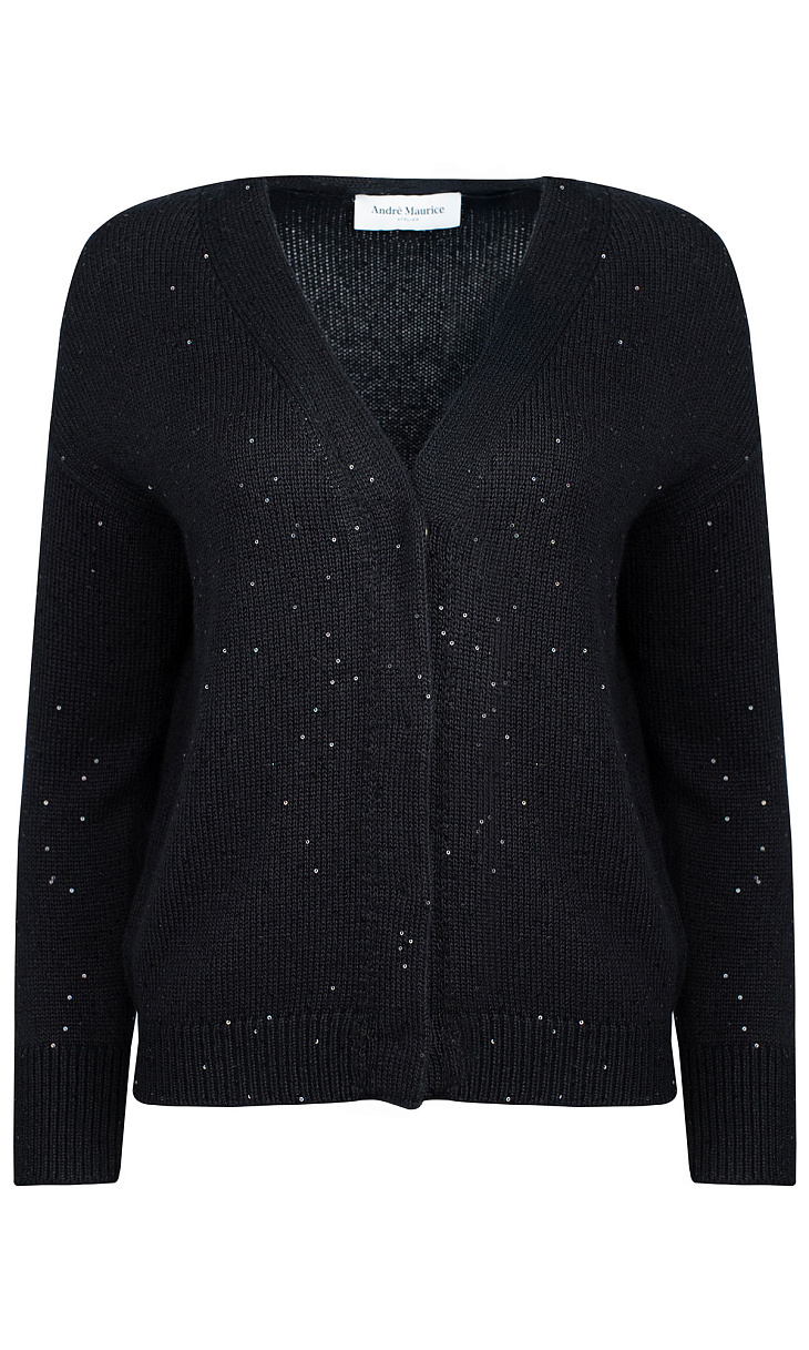 ANDRE MAURICE: Кардиган из кашемира и шелка